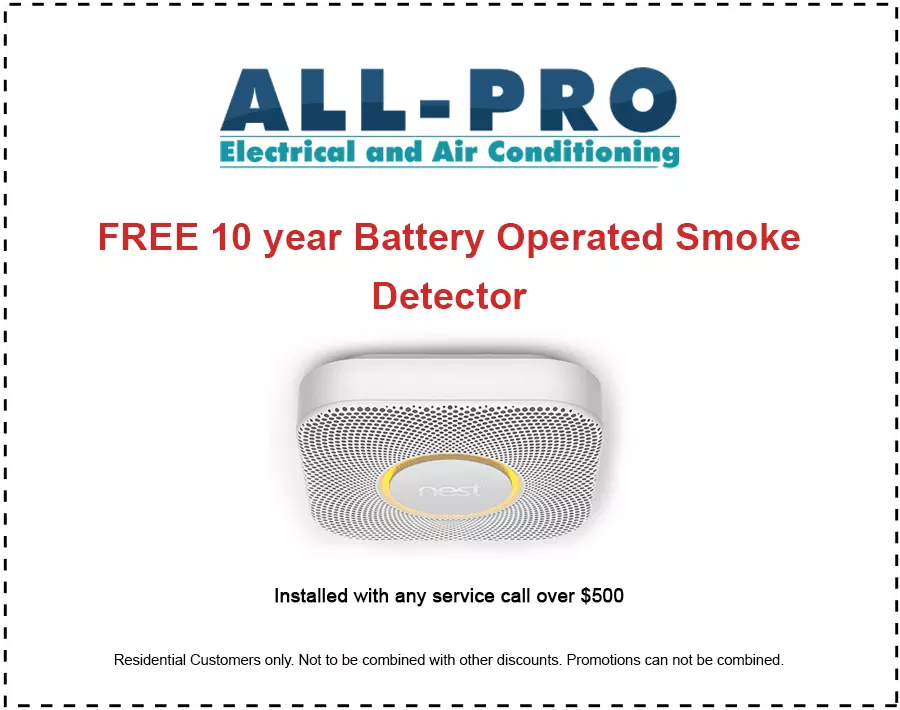 Air Conditioning Boca Raton- All Pro Free Smoke Detector